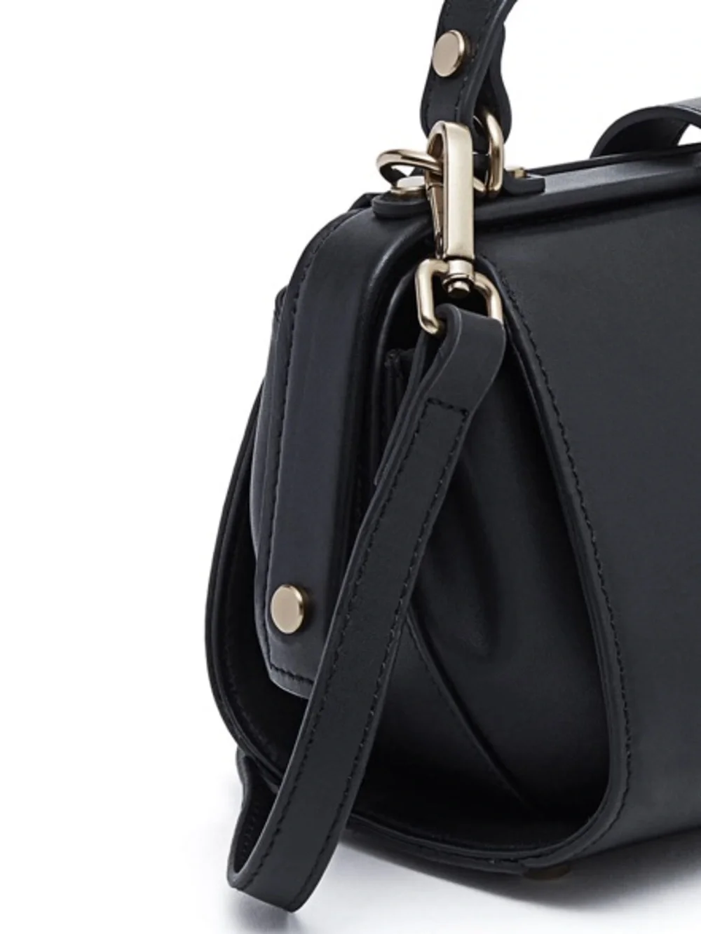 ❤️ BOLVAINT  ELOISE NOIR CLASPED BAG